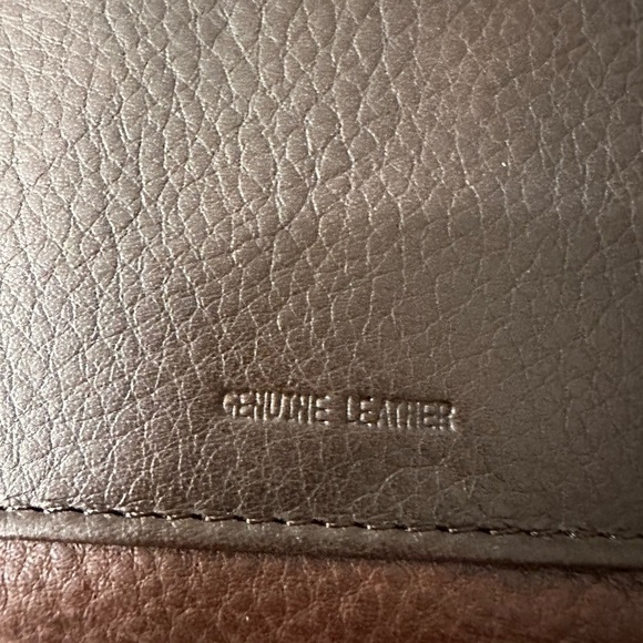 FOSSIL Brown Leather woman quiet luxury wallet - Picture 4 of 9